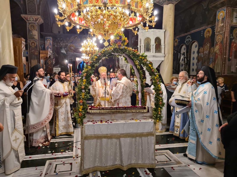 Προεόρτιος Ιερά Αγρυπνία στην Παναγία Φανερωμένη Νέας Αρτάκης