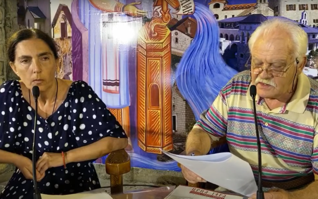 На “Тргу од ћирилице” одржано вече посвећено вјерском и народносном осјећању наших предака у “Гласу Црногорца” (ВИДЕО)