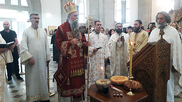 Сабрање у никшићкој Саборној цркви