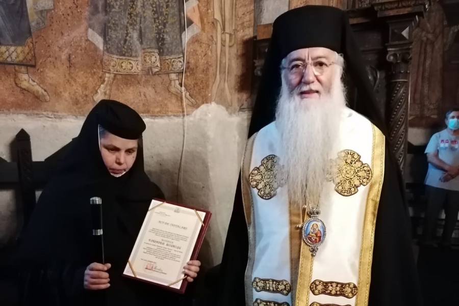 Mănăstirea Baia de Aramă are o nouă stareţă