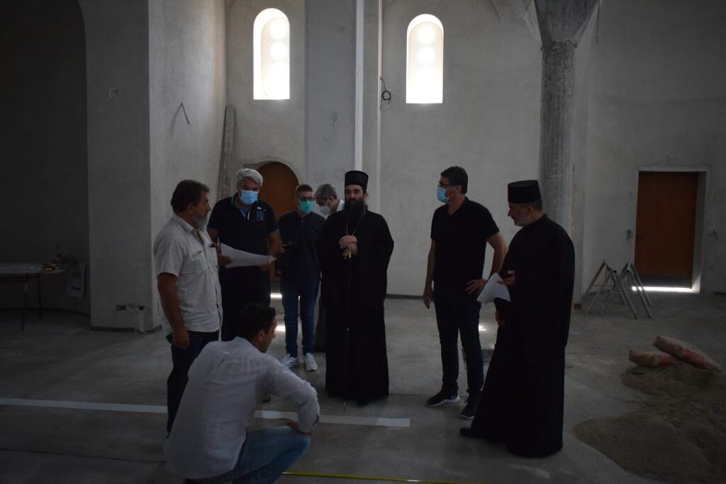 Завршни радови на храму у Дуваништу