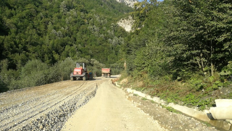 Renewed Continuation of Illegal Construction work on Decani-Plav Highway within Visoki Dečani Monastery’s Special Protective Zone
