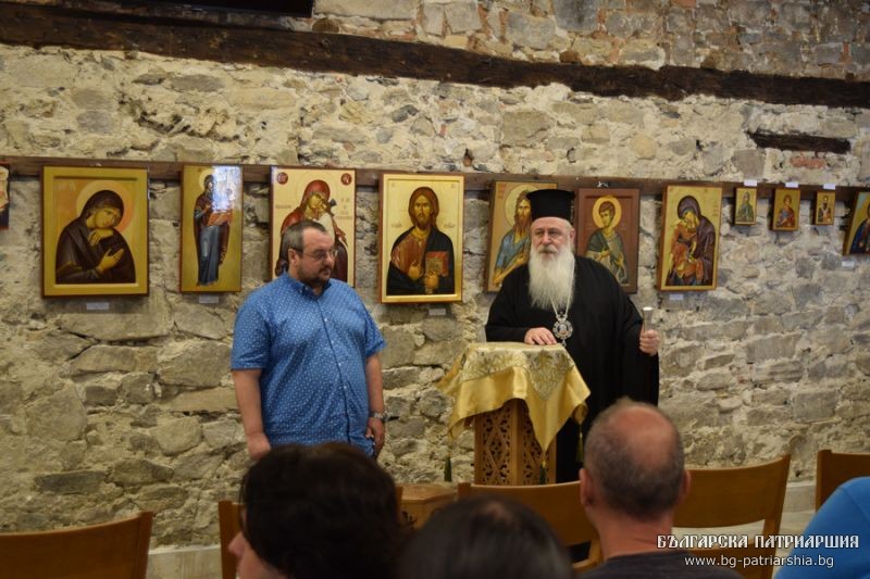 Откриване на изложба, посветена на 150-годишнината от Учредяването на Българската екзархия и иконографски събор в Бачковския манастир