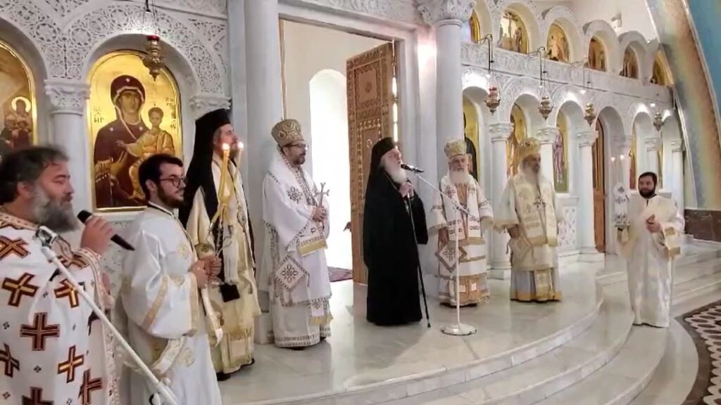 Прошло празднование годовщины интронизации Архиепископа Албании