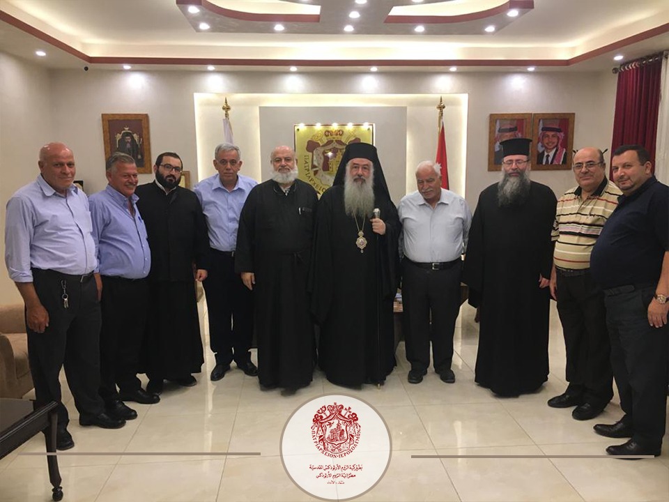 سيادة المطران خريستوفوروس يجتمع مع كهنة ولجنة وكلاء كنائس محافظة مادبا