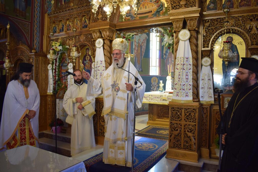 Πανηγύρισε το παρεκκλήσιο του Ορφανοτροφείου Βουλιαγμένης της Ι.Α.Α.