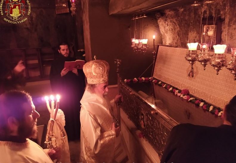 The Feast of St. Ioannis the New Hozevite at the Jerusalem Patriarchate