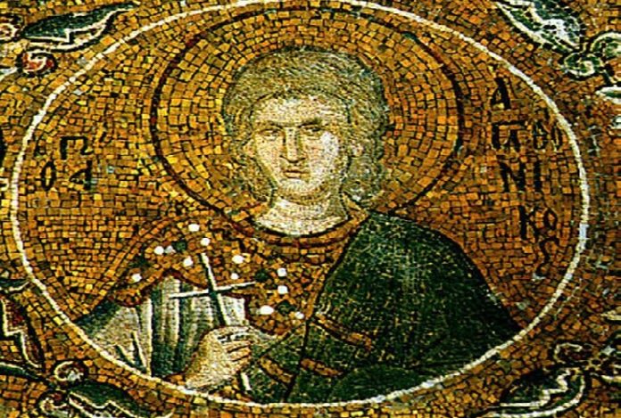 Ο Άγιος Μάρτυς Αγαθόνικος