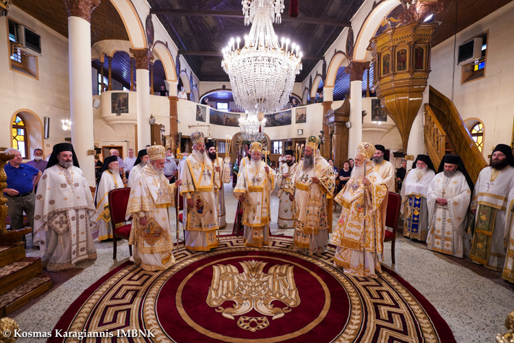 Πέντε Μητροπολίτες για τον Πολιούχο της Νάουσας