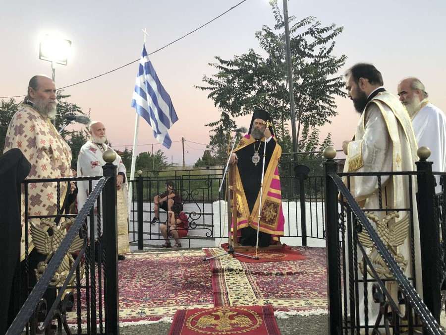 Ο Μητροπολίτης Τιμόθεος στο προσκύνημα Παναγίας «Δεμερλιωτίσσης» Φαρσάλων