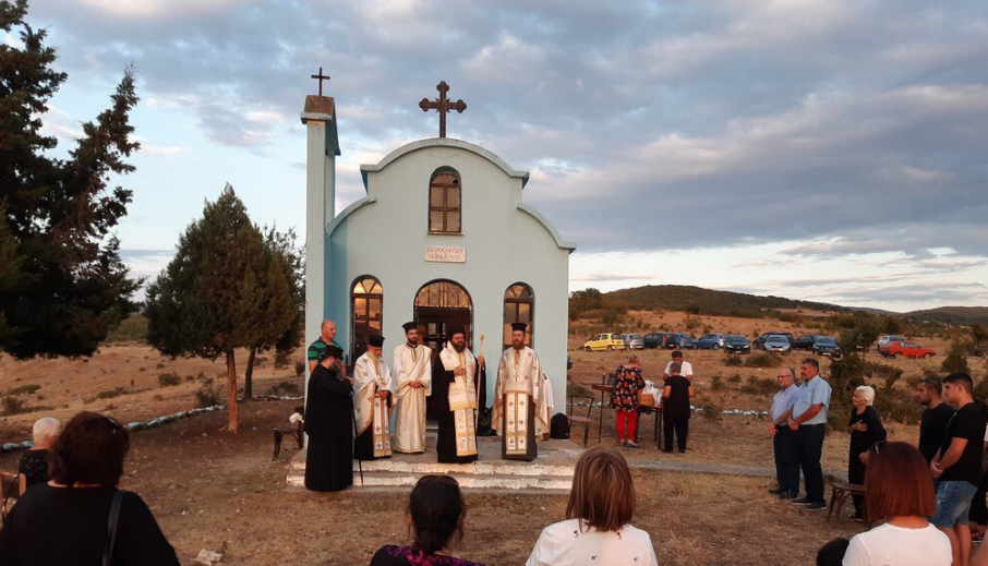 Ο Μητροπολίτης Μαρωνείας στο ακριτικό Κύζαρι