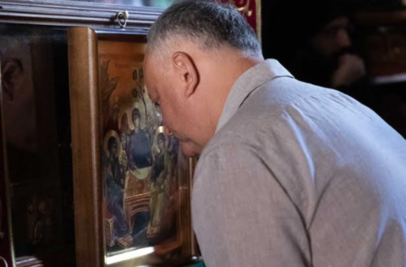 Στην Ι.Μ.Μ. Βατοπαιδίου ο Πρόεδρος της Μολδαβίας