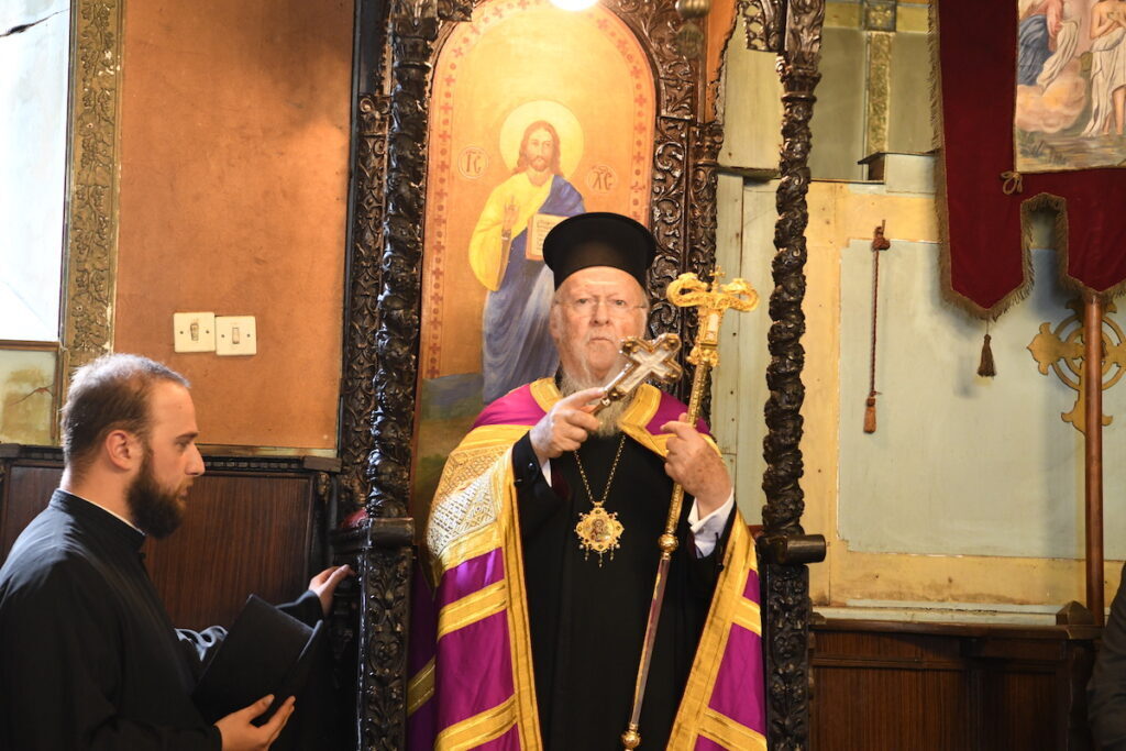 Απονομή Οφφικίου από τον Οικουμενικό Πατριάρχη