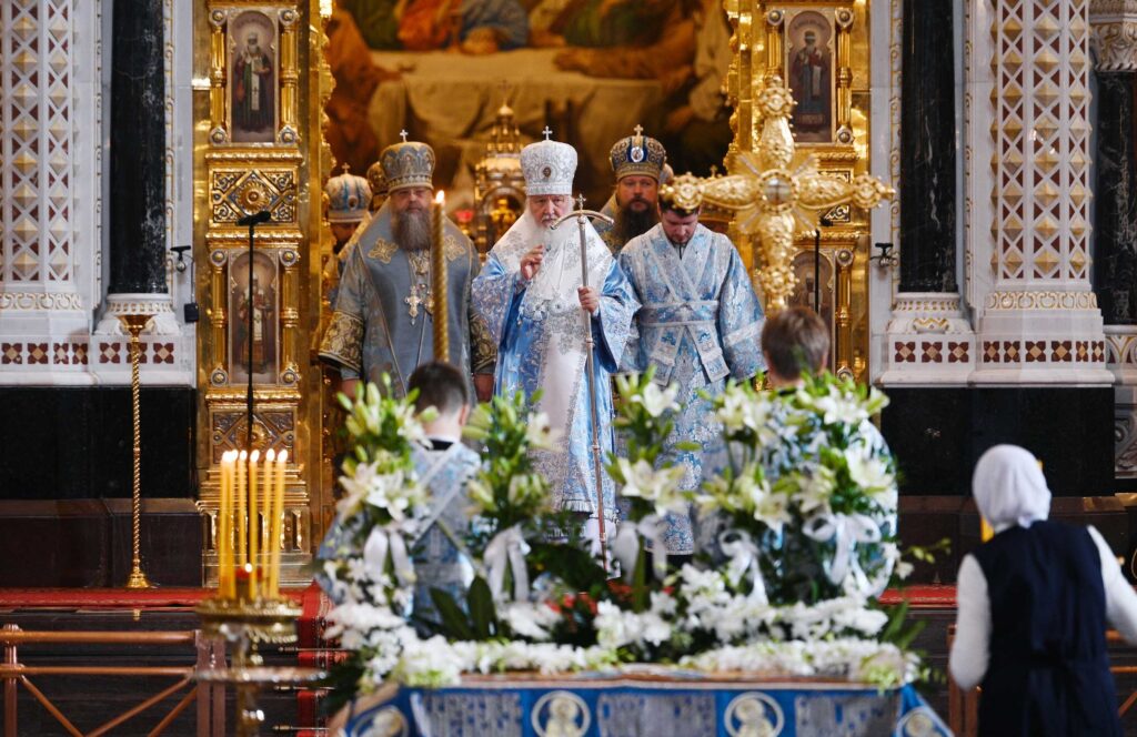 Η Κοίμηση της Θεοτόκου στη Μόσχα (ΦΩΤΟ)