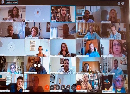 Τηλεδιάσκεψη με τους Περιφερειακούς Διευθυντές στο υπ. Παιδείας και Θρησκευμάτων