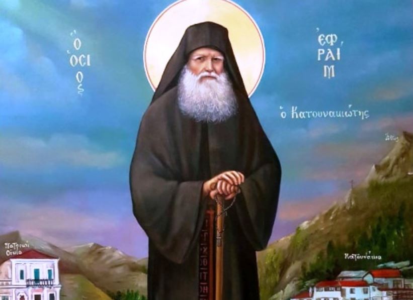 Ο Αρχιεπ. Αθηνών στις εόρτιες εκδηλώσεις για τον όσιο Εφραίμ τον Κατουνακιώτη