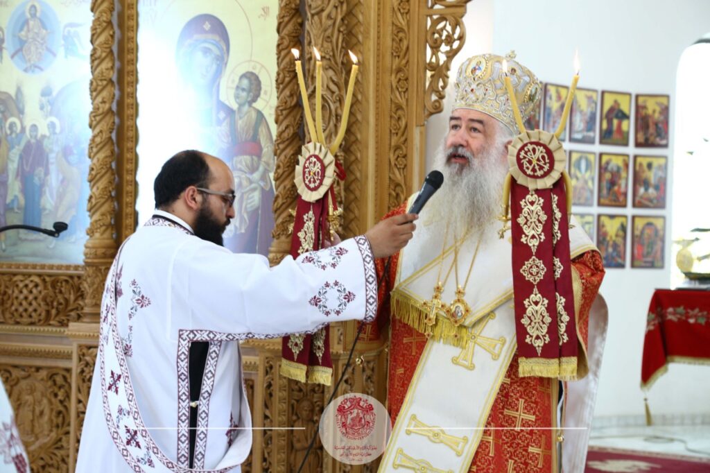 سيادة المطران خريستوفوروس يترأس القداس الإحتفالي بمناسبة عيد القديس العظيم في الشهداء بندلايمون ..