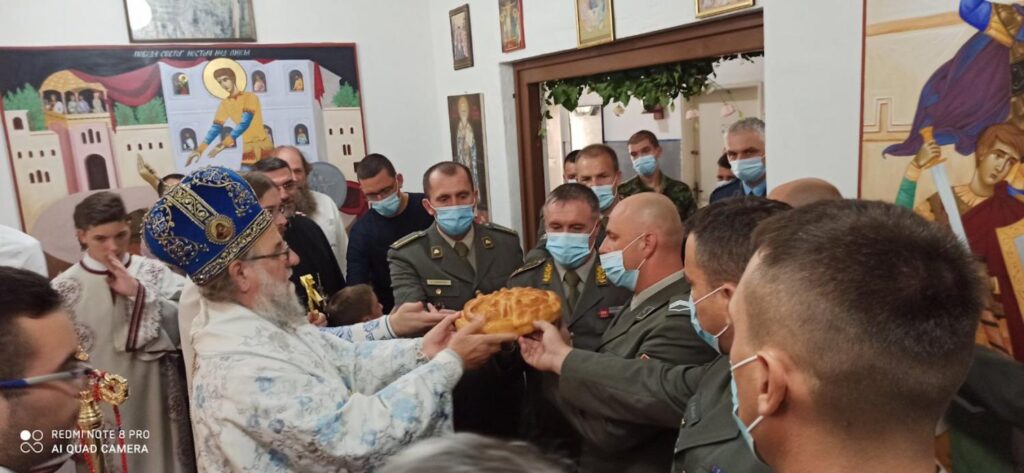 Слава војне капеле у Сремској Митровици