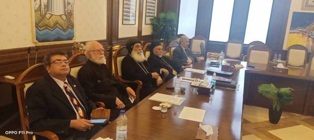 المطران “نقولا أنطونيو” يشارك في اللجنة التنفيذية للعائلات الكنائسية الأربعة بمجلس كنائس الشرق الأوسط