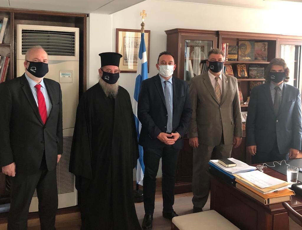 Ο Μητροπολίτης Ίμβρου και Τενέδου στον Κώστα Βλάση