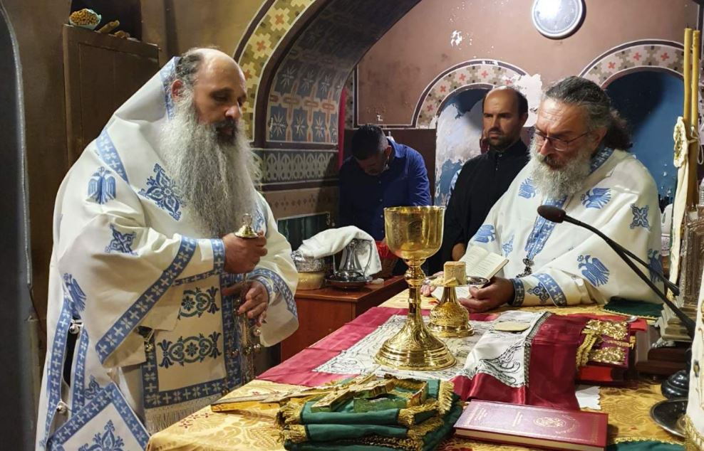 Στην Ι. Μονή της μετανοίας του ο Μητροπολίτης Σταγών και Μετεώρων