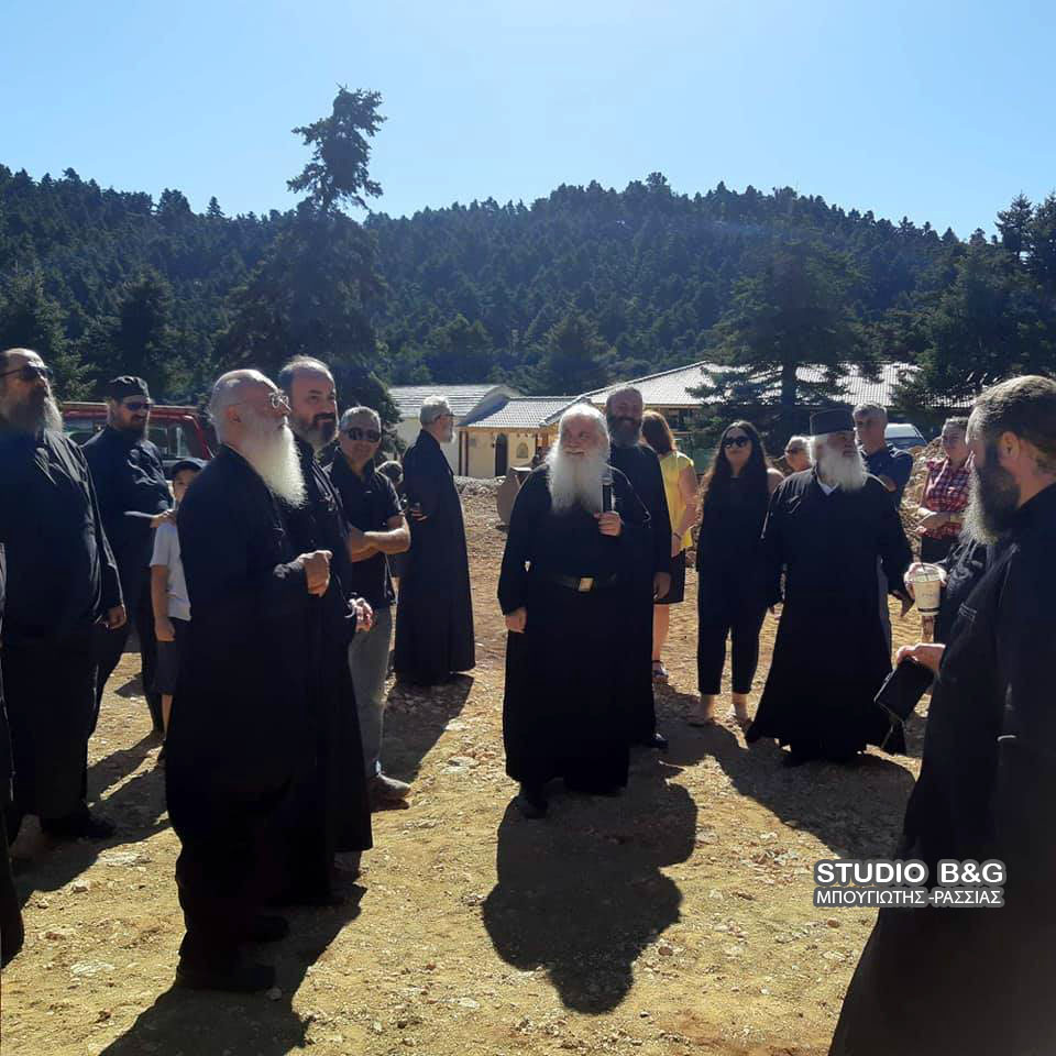 Στις υπό κατασκευή κατασκηνώσεις ο Μητροπολίτης Αργολίδος