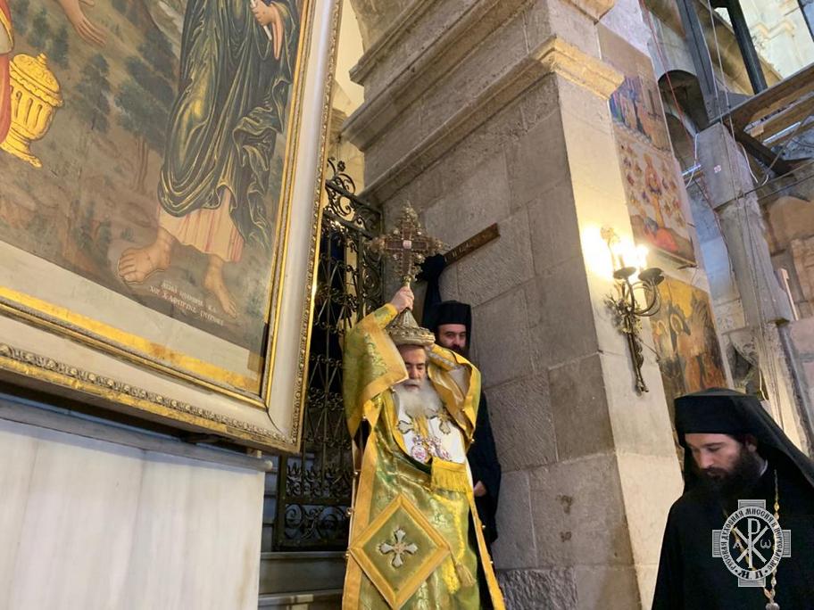 Празднование Воздвижения Креста Господня в Иерусалиме