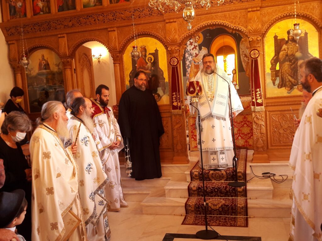 Ο Μητροπολίτης Μεσσηνίας στο Μετόχι της Μονής Βουλκάνου