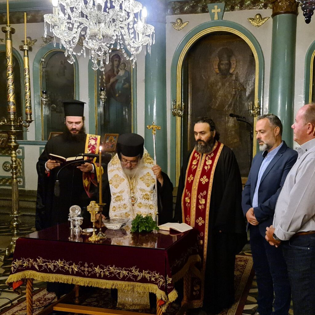 Αγιασμός για την έναρξη της Σχολής Βυζαντινής Μουσικής στα Γιαννιτσά