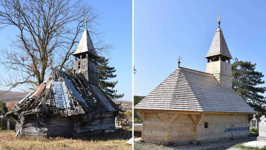 Αποκαταστάθηκε η ξύλινη Εκκλησία του Αγίου Παύλου στη Ρουμανία