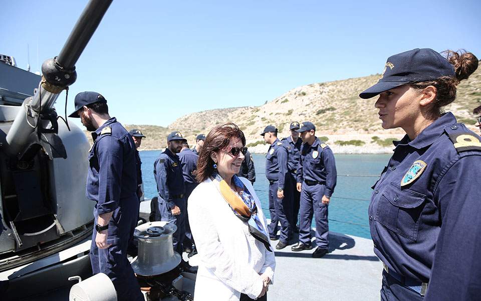 Στο ακριτικό Καστελλόριζο η ΠτΔ