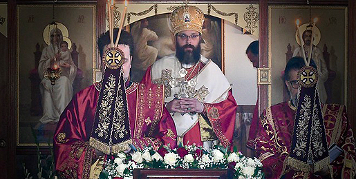 Владика Силуан богослужио у Хомбушу