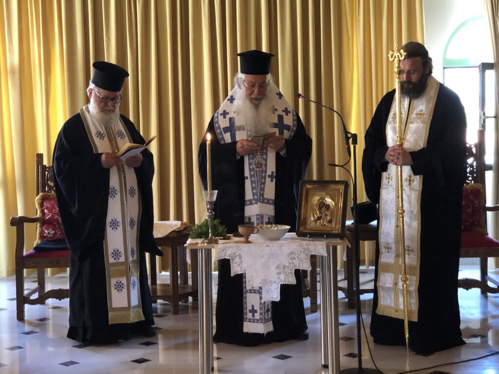 Εόρτασαν τον Όσιο Μελέτιο στην Μητρόπολη Θηβών