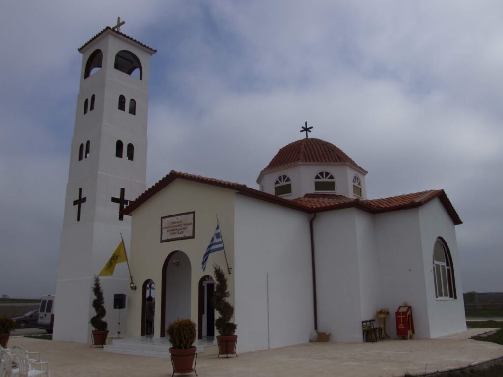 Πανηγύρισε ο νέος κοιμητηριακός ναός στην Ορεστιάδα σήμερα