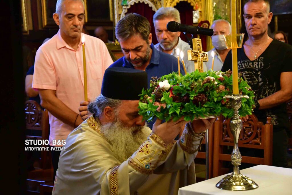 Ο εορτασμός του Σταυρού στον ιστορικό ναό της Παναγίας στο Ναύπλιο