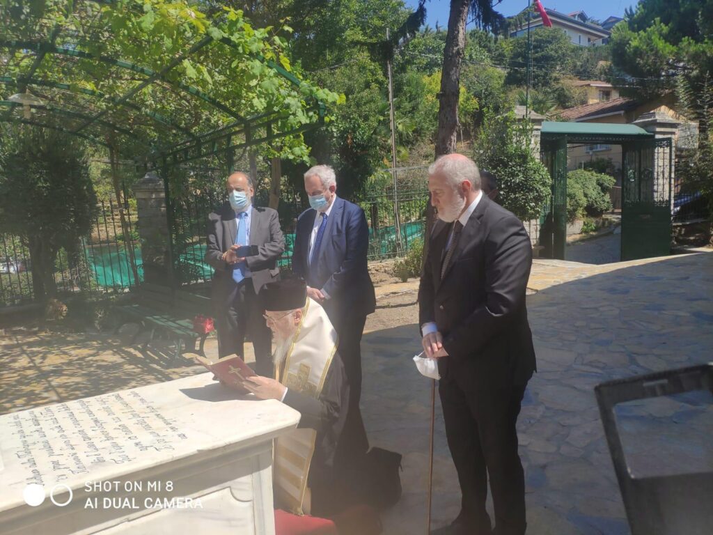 Ο Οικουμενικός Πατριάρχης τιμά τους προκατόχους του