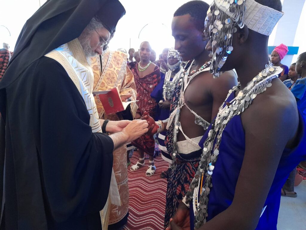 Masai couples marry in Orthodox ceremony in Tanzania