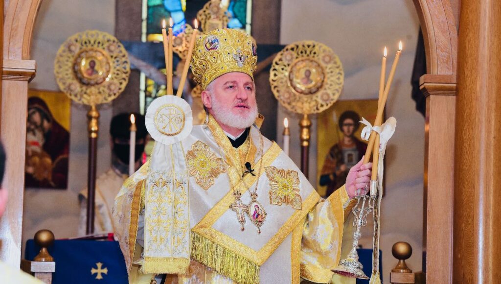 His Eminence Archbishop Elpidophoros of America Sunday after the Exaltation of the Holy Cross