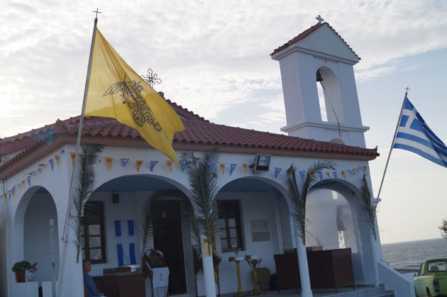 Ο Άγιος Σώζων υποδεικνύει τον τόπο για τον ναό του στη Λήμνο