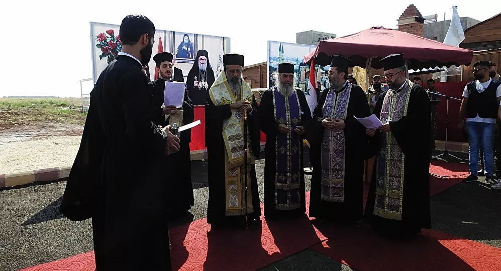 البدء بإنشاء “آيا صوفيا” في سوريا… صور