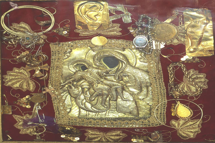 Η θαυματουργή εικόνα της Παναγίας της Τρικεριώτισσας