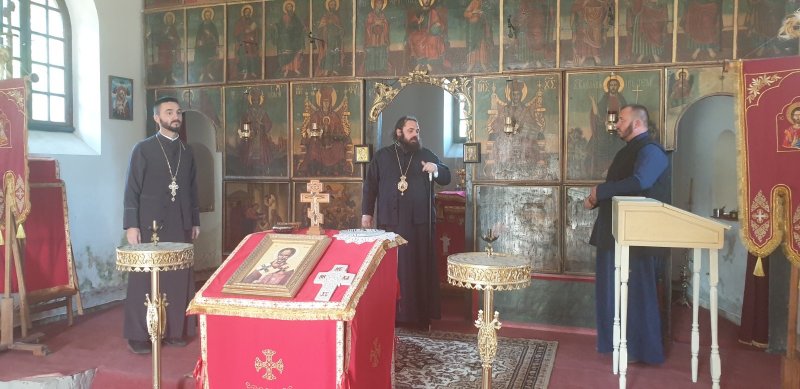Владика Херувим у радној посети вуковарском намесништву