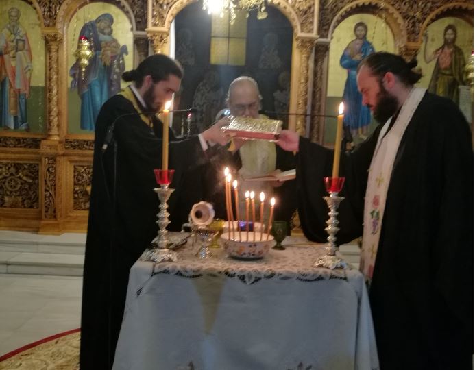 Άρχισε η πανήγυρη του Αγίου Ιεροθέου στο Περιστέρι