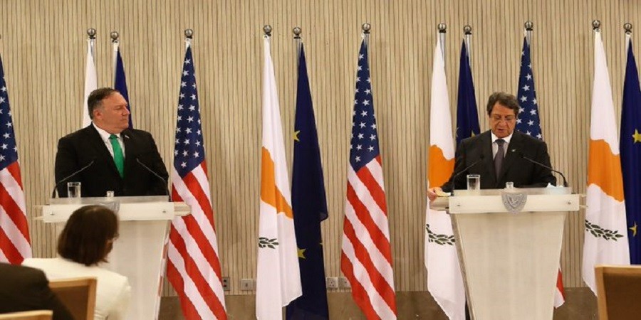 Πομπέο: «Ανησυχούμε για τις έκνομες δράσεις της Τουρκίας σε Ελλάδα και Κύπρο»