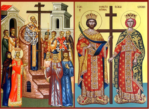 الصليب الكريم المحيي: