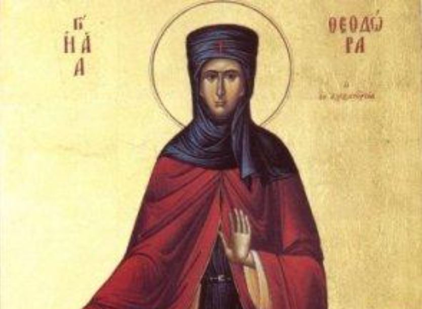 Μνήμη της Οσίας Θεοδώρας της εν Αλεξανδρεία