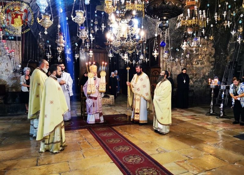 الإحتفال بعيد ميلاد والدة الإله السيدة العذراء