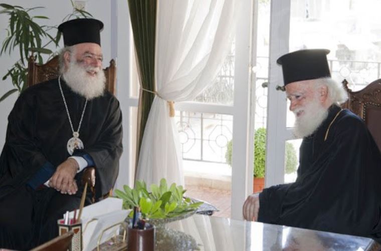 تمنيات البابا ثيودوروس الإسكندري لرئيس أساقفة كريت