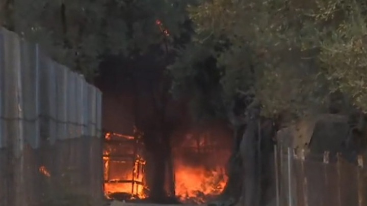 Νέες φωτιές στον καταυλισμό της Μόριας