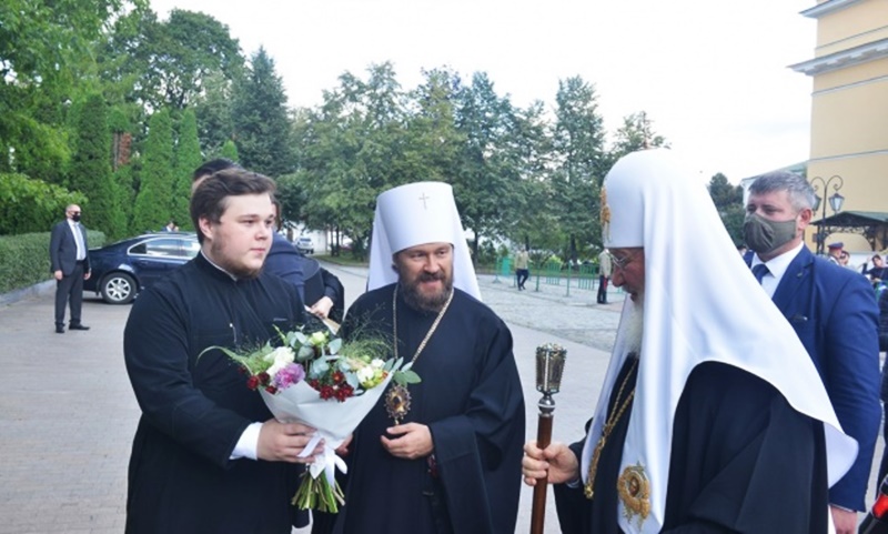 Ο Πατριάρχης Μόσχας συνεχάρη τον Μητροπολίτη Βολοκολάμσκ